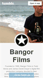 Mobile Screenshot of bangorfilms.com